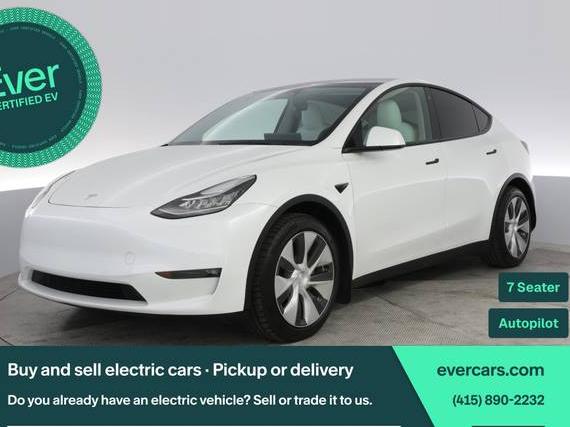 TESLA MODEL Y 2021 5YJYGAEE8MF247220 image TESLA MODEL Y 2021 5YJYGAEE8MF247220 image